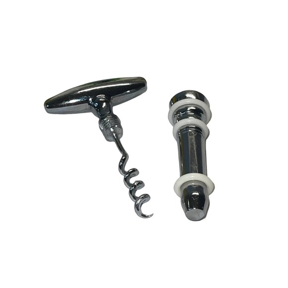 vintage cork scew/wine stopper - Picture 3 of 12